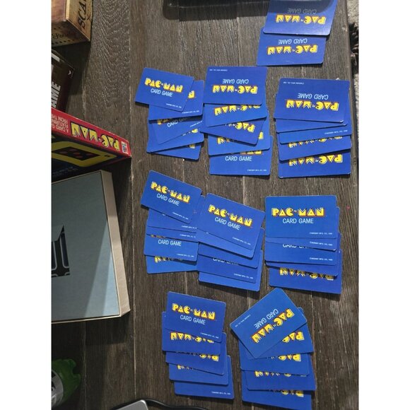 Vintage Pac Man 1982 Board Card Game Milton Bradley #4222 - Picture 10 of 10